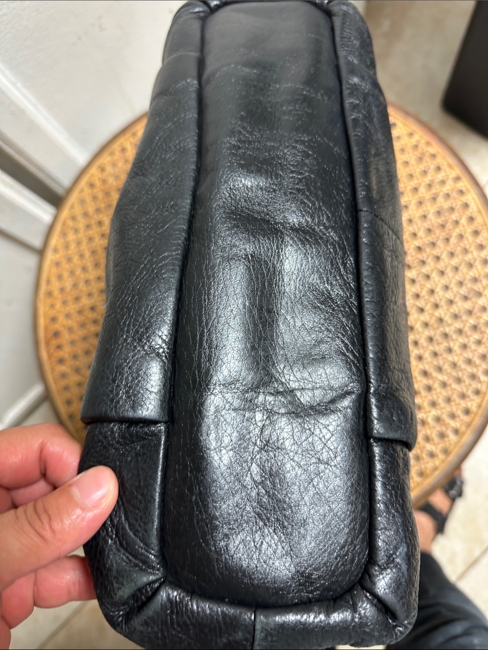 Coach Black Pebbled Leather Shoulder Hobo - Picture 11 of 14